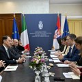 Đurić sa ministrom Čirijanijem: Jačanje strateškog partnerstva Srbije i Italije
