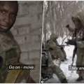 Afrički plaćenik sa minom na grudima utrčava na "ničiju zemlju"? Šok snimci kruže mrežama, ukrajinski ambasador tvrdi: Rusi ih…