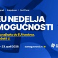 EU nedelja mogućnosti 23. aprila u Novom Pazaru