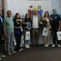 Prijem za članice Streljačkog kluba GT i reprezentativca Damira Mikeca