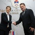 Brnabić se sastala sa Stevandićem: Mir i stabilnost rade u korist Srbije i Republike Srpske