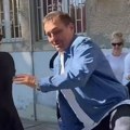Keba umalo doživeo nezgodu ispred studija Granda: Kad je Milan dao gas, pevač skočio sa motora!
