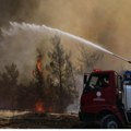 Turska: Šumski požar u Kepsutu, vatrogasne ekipe na terenu