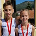 Dunja Vukajlović i Vukašin Arsenijević okitili se zlatom na atletskoj trci u Raškoj