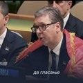 "Nikad se nije desilo da glasanje o pitanju genocida nije doneto jednoglasno" Vučić: Oni koji su želeli da unize srpski…