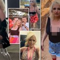 Ove kombinacije Maje Nikolić prže oči, slike gore na Instagramu: "Leopard print, crvene lakovane čizme..."