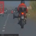 VIDEO Motociklista isključen iz saobraćaja zbog nasilničke vožnje: Na putu Pančevo-Kovačica vozio 196 km/h