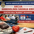 Akcija dobrovoljnog davanja krvi u Bujanovcu