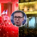 "Država je jaka, revolucija nije u toku!" Vučić o sukobu demonstranata i žandarmerije ispred Skupštine Beograda (foto)