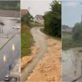 Ovako hara olujna masa nad Srbijom - apokaliptične scene Vozila i kuće pod vodom, drveće pada na sve strane, evakuišu ljude…