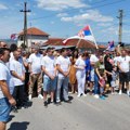 Počeo protest Srba u blizini mosta na Ibru u Severnoj Mitrovici