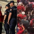 Novi snimak iz Tirane: Policija hapsila zbog UČK majice (VIDEO)