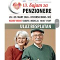 Besplatni zdravstveni pregledi na Sajmu za penzionere u Nišu