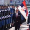 Vučević dočekao premijera Češke ispred Palate "Srbija": Fijala je dočekan uz počasni stroj Garde (foto)