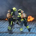 Veliki požar na Lekinom brdu Vatrogasci se bore sa vatrenom stihijom