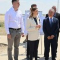 Ministarka Mesarović obišla potencijalnu lokaciju nove kineske fabrike u Novom Bečeju