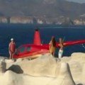 Helikopterom sleteo na plažu, pa otišao da se rashladi: Hit scena zapalila društvene mreže, kupači u šoku gledali šta radi…