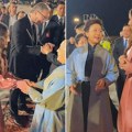 Tamara Vučić zasenila pojavom! Prva dama u elegantnoj haljini roze boje na dočeku Si Đinpinga