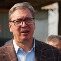 Vučić na otvaranju obilaznice oko Gornjeg Milanovca