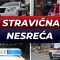 Muškarac poginuo na licu mesta Tragična nesreća na putu Sombor - Apatin, automobil totalno uništen