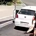 Horor snimak tuče u Užicu: Krvnički udaraju muškarca nasred ulice, pa ga gaze kolima: Žena sve vreme zapomagala, on krvav…