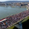 Marš za mir u Budimpešti uoči govora Viktora Orbana
