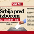 Tribina „Vremena“ – Srbija pred izborom u ponedeljak u Kragujevcu