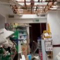 Apokalipsa nakon nevremena: Olujni vetar očerupao trgovisnku radnju, odneo i krov i plafon sa prodavnice u Malom Mokrom Lugu…