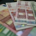 Evro u ponedeljak 117,01 dinar