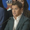 Brnabić: Opozicija želi građanski rat, vlast želi rad i prosperitet za sve građane