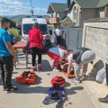 Saobraćajna nesreća u Novom Pazaru: Povređen dečak na motoru (foto)