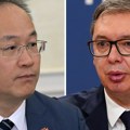 Predsednik Vučić sastaje se sa ambasadorom Kine Li Mingom