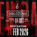 Pomeren Senidin koncert u Hali SPENS – Novi datum 28. februar 2026.