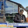 Najveći mural manastira Ježevica nastaje kod Čačka VIDEO