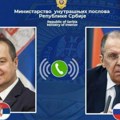 Telefonski razgovor Dačića i Lavrova: Teme KiM, energetika, strateško partnerstvo