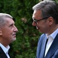 Srdačan doček u Beogradu: Vučić ugostio Babiša uz domaću trpezu i razgovor o jačanju saradnje Srbije i Češke