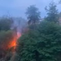 Požar u Banjaluci Vatra planula na obali Vrbasa (VIDEO)