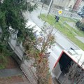 Sudar autobusa i automobila na raskrsnici Mlinske i ulice Nikole Skobaljića, semafori nisu radili