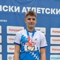 Strahinja Kojdić osvojio dve zlatne medalje na atletskom prvenstvu Srbije