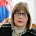 Gojkovićeva najoštrije osudila pretnje predsedniku Vučiću tokom protesta