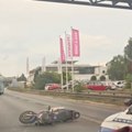 Automobil oborio motociklistu kod Autokomande. Na licu mesta policija: Stvaraju se velike gužve (video)