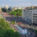 Beograd: Ogromna masa ljudi ispred Skupštine, govorile mnoge javne ličnosti