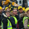 Protesti poljoprivrednika, stigli u Brisel, pred Evropski parlament