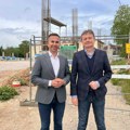 Glišić u Mionici obilazi radove na OŠ"Milan Rakić"