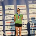 Nina Mijailović vicešampionka Srbije u troskoku
