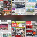 Naslovne strane današnjih novina: Prelistavanje štampe za ponedeljak, 7. jul 2025. godine