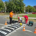 Nova saobraćajna signalizacija u Ulici Liceja Kneževine Srbije (FOTO)