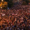 Pogledajte prvi snimak protesta u Novom Sadu iz vazduha