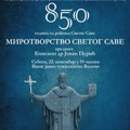 PREDAVANJE EPISKOPA DR JOVANA PURIĆA – “MIROTVORSTVO SVETOG SAVE”