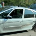 (Foto) udario u bankinu, pa se poprečio na kolovozu. Teška nesreća na Ibarskoj magistrali: Saobraćaj otežan.